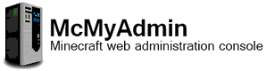 McMyAdmin Minecraft ENG